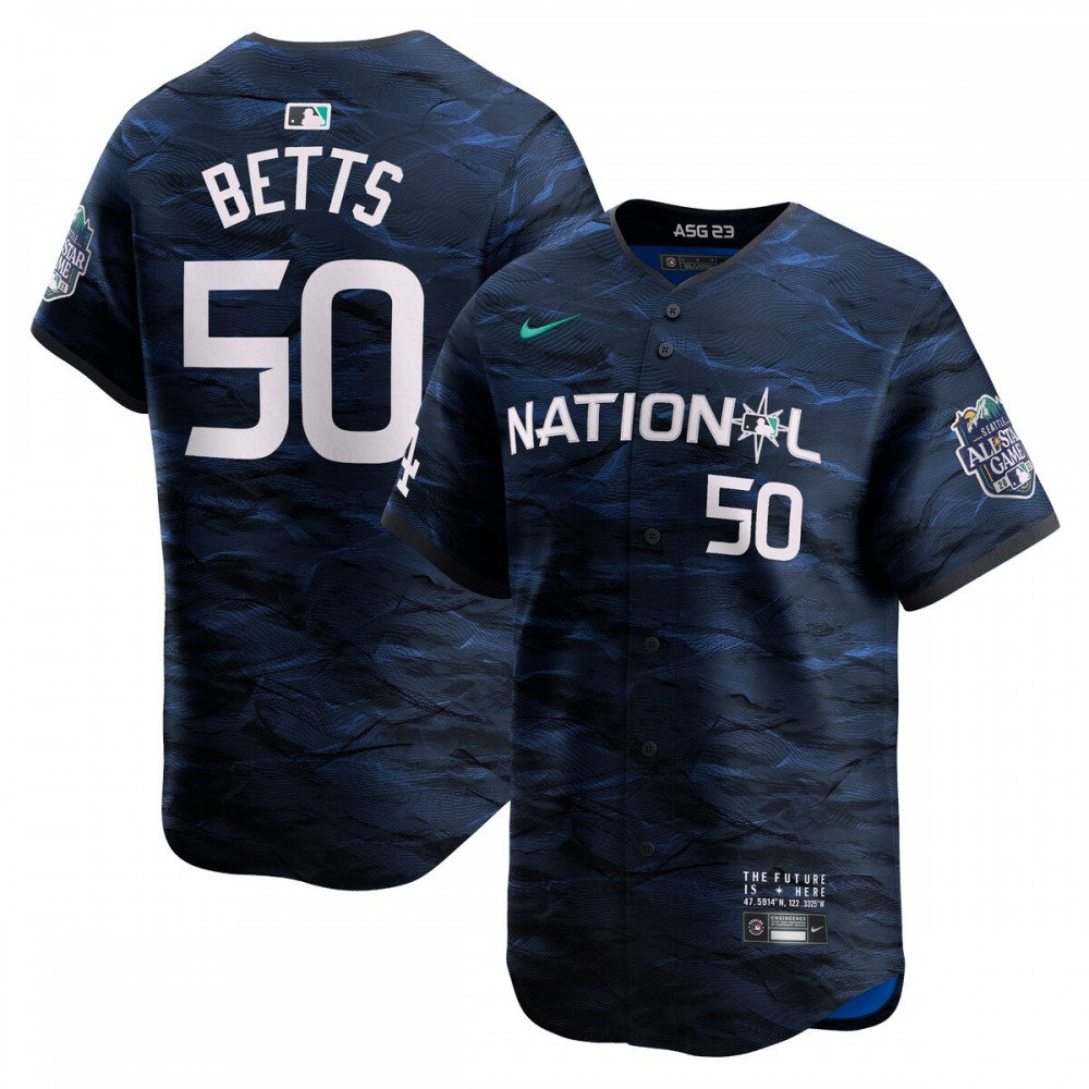 Mookie Betts National League 2023 MLB All-Star Game Limited Player Jersey - Royal-Pro Kit Vault | Brand New 26/27 Sports Jerseys